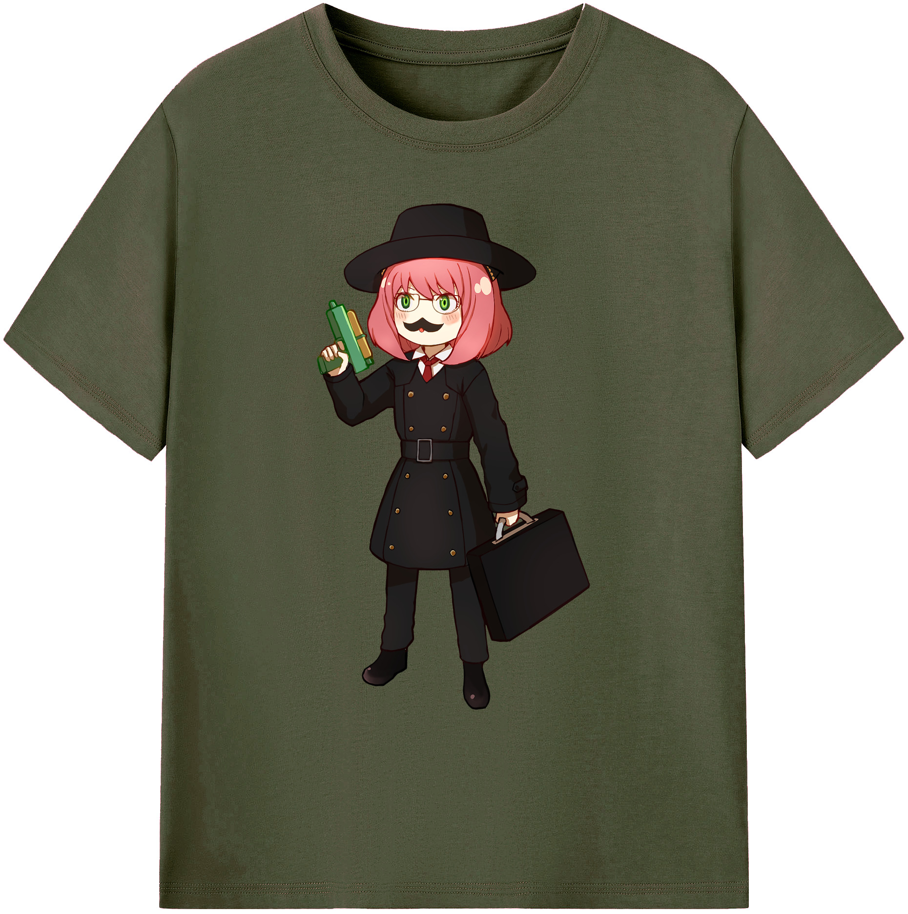 （画像用） SPY×FAMILY间谍家家酒 綿100％ メンズ半袖Tシャツ｜肌触りやわらか＆通気性